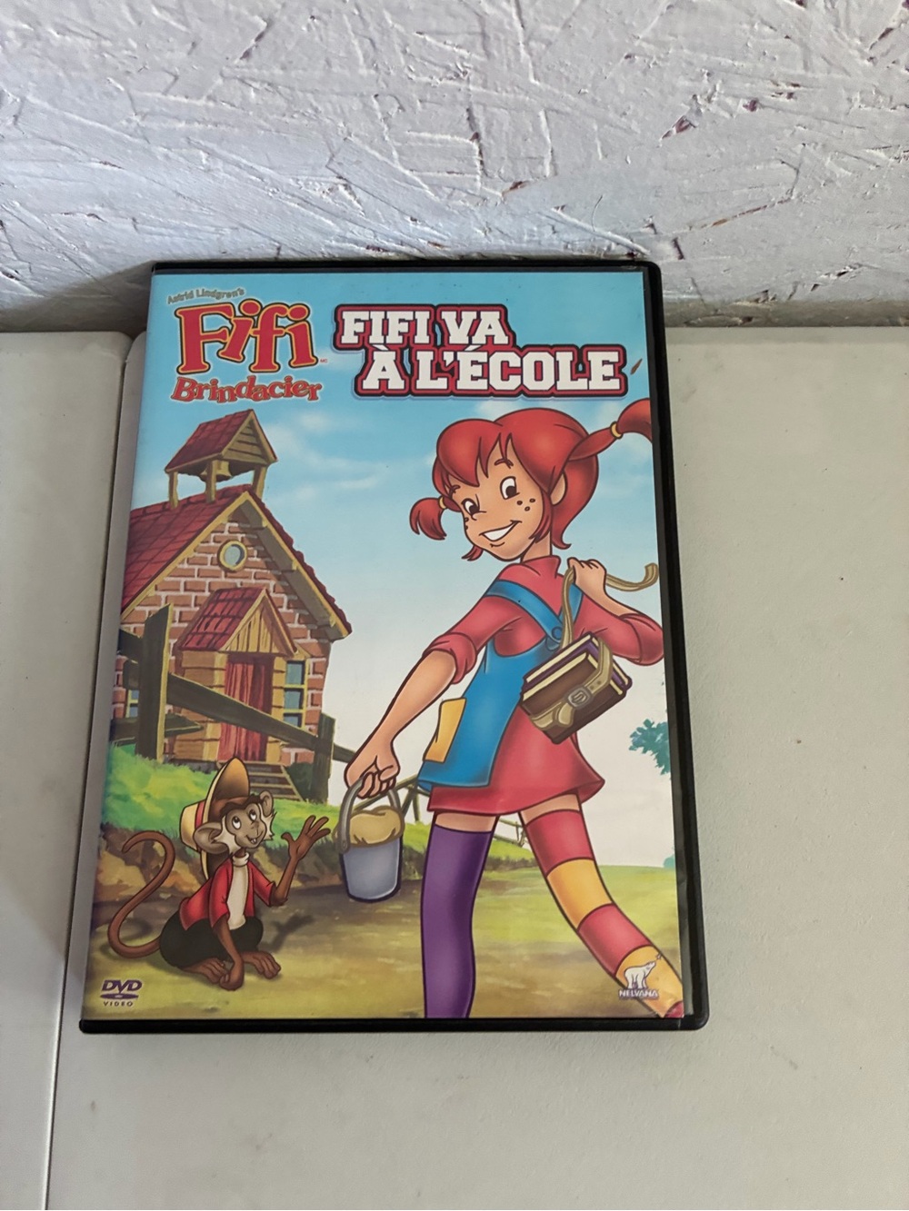 Fifi Brindacier - Fifi Va à L'École DVD (Red & Multicolor)